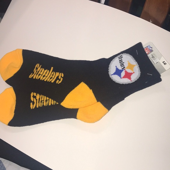 NWT NFL Steelers Socks - Picture 1 of 4